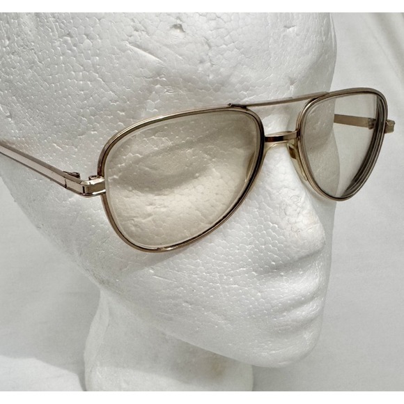 Universal Accessories - Vtg eyeglasses frames Universal 1/30 10k rgp  5 3/4 Gold Aviator